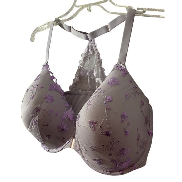 New VS Body By Victoria 38 G Lavender Lace Underwire Victoria’s Secret - Picture 2 of 6